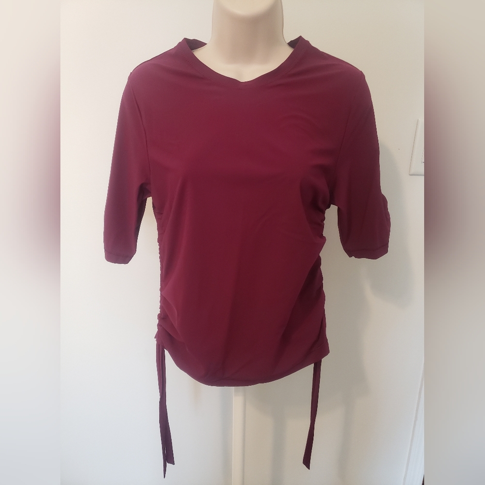 Athleta Rashguard Swim Top